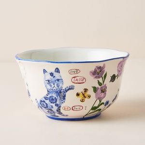Nathalie Lete Titania Cat Bowl NIB